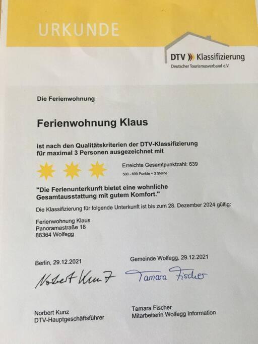 Ferienwohnung Klaus ヴォルフェック エクステリア 写真